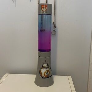 Star Wars glitter lava lamp
